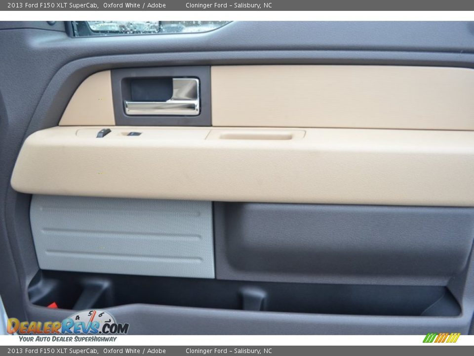 2013 Ford F150 XLT SuperCab Oxford White / Adobe Photo #15