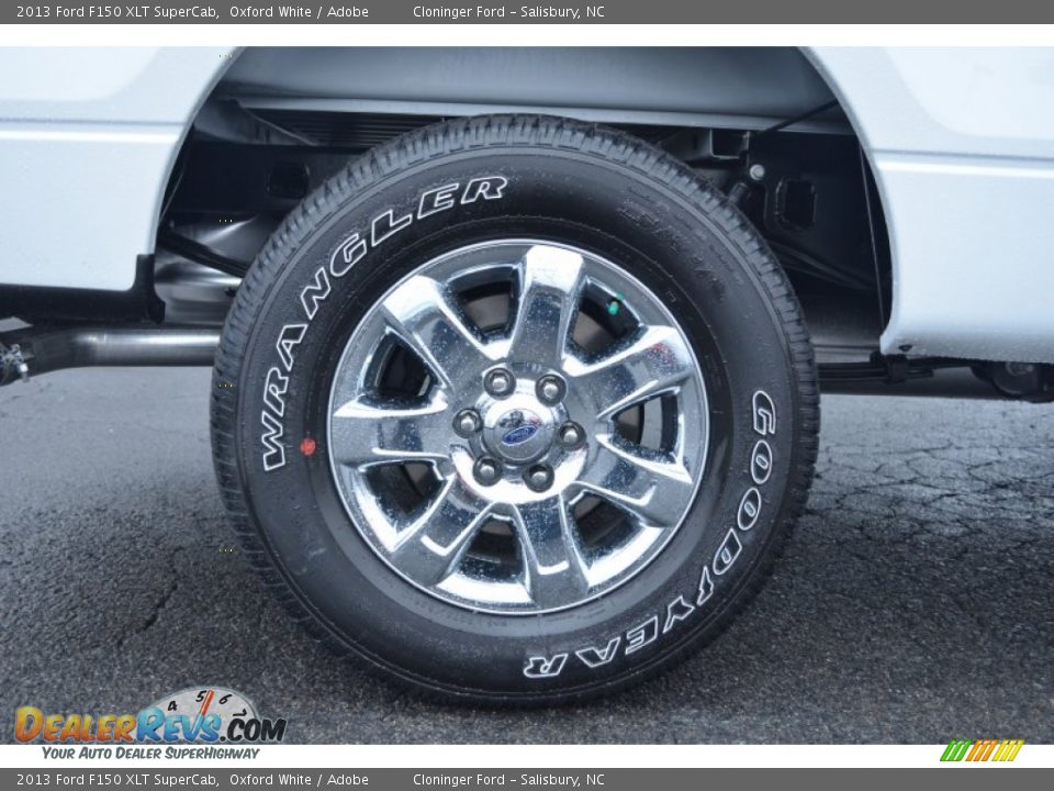 2013 Ford F150 XLT SuperCab Oxford White / Adobe Photo #18