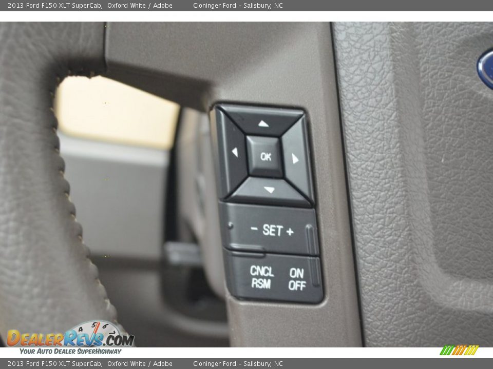 2013 Ford F150 XLT SuperCab Oxford White / Adobe Photo #27