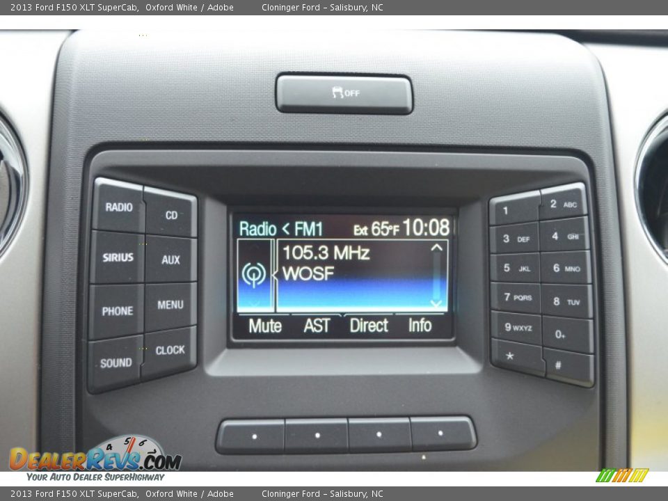 2013 Ford F150 XLT SuperCab Oxford White / Adobe Photo #32