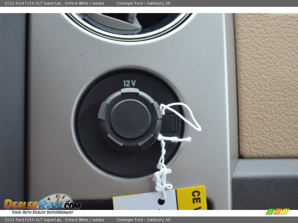2013 Ford F150 XLT SuperCab Oxford White / Adobe Photo #36