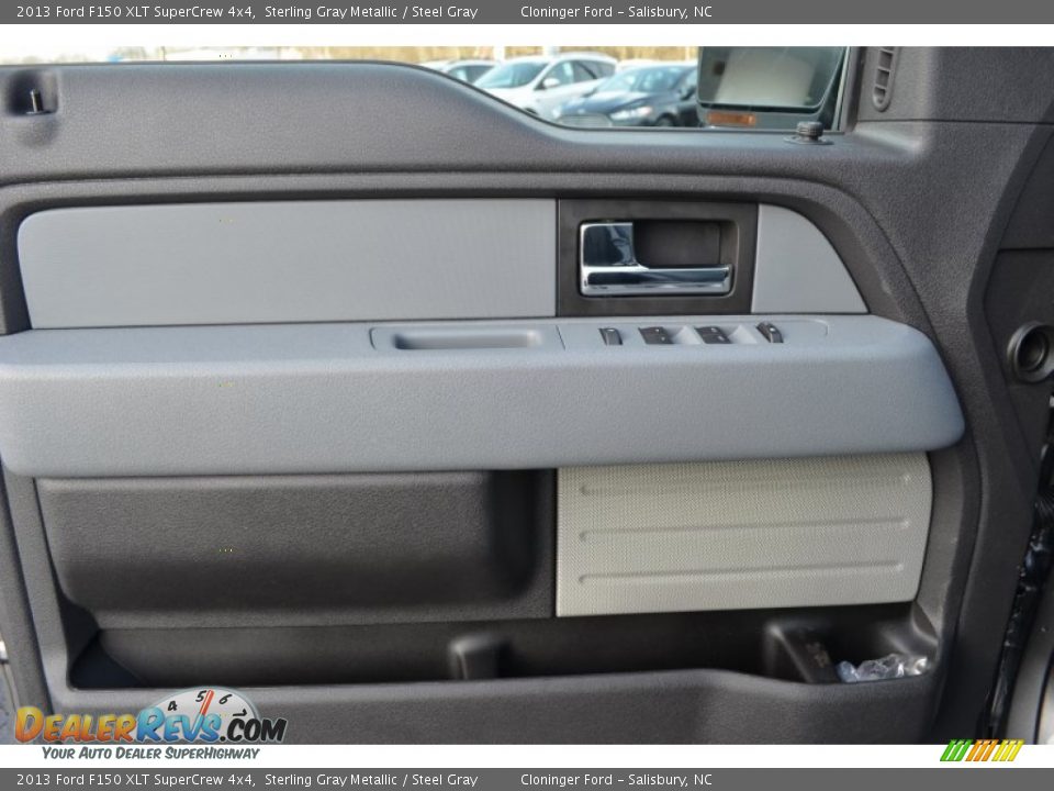 2013 Ford F150 XLT SuperCrew 4x4 Sterling Gray Metallic / Steel Gray Photo #8