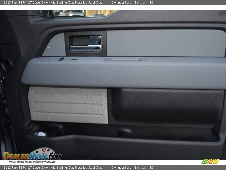 2013 Ford F150 XLT SuperCrew 4x4 Sterling Gray Metallic / Steel Gray Photo #16