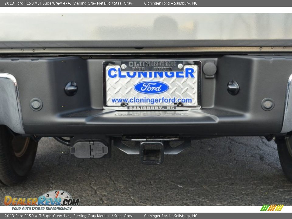 2013 Ford F150 XLT SuperCrew 4x4 Sterling Gray Metallic / Steel Gray Photo #21
