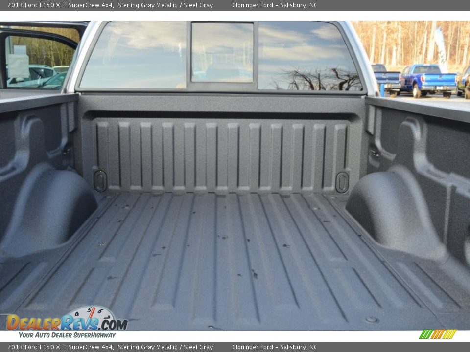 2013 Ford F150 XLT SuperCrew 4x4 Sterling Gray Metallic / Steel Gray Photo #22