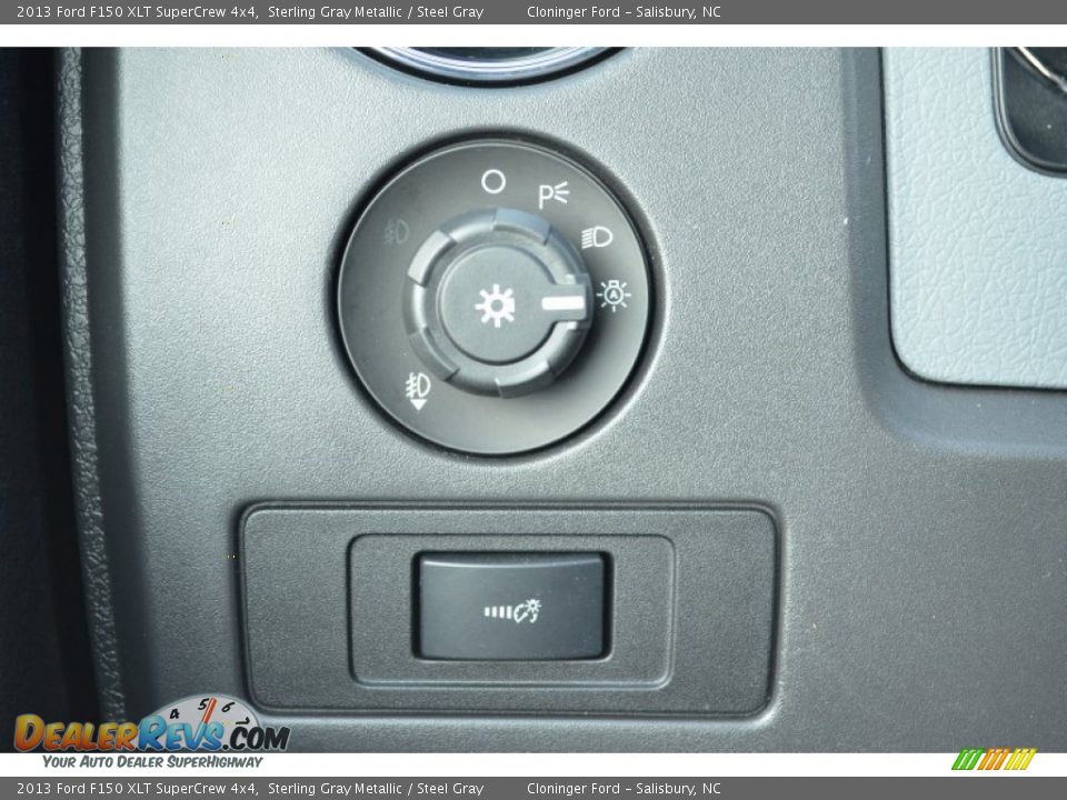 2013 Ford F150 XLT SuperCrew 4x4 Sterling Gray Metallic / Steel Gray Photo #28