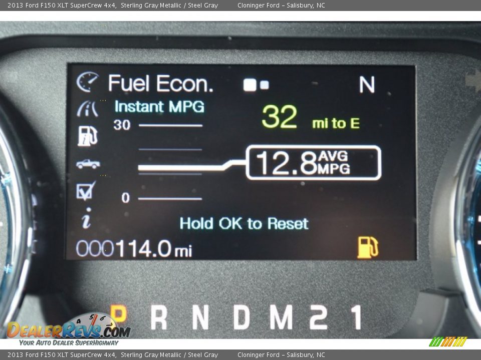 2013 Ford F150 XLT SuperCrew 4x4 Sterling Gray Metallic / Steel Gray Photo #30