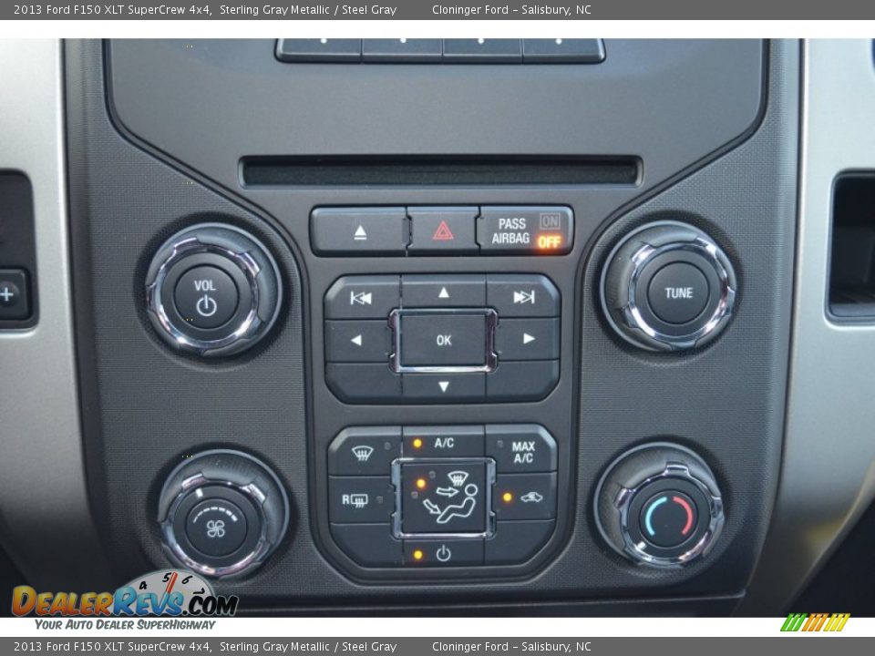 2013 Ford F150 XLT SuperCrew 4x4 Sterling Gray Metallic / Steel Gray Photo #36