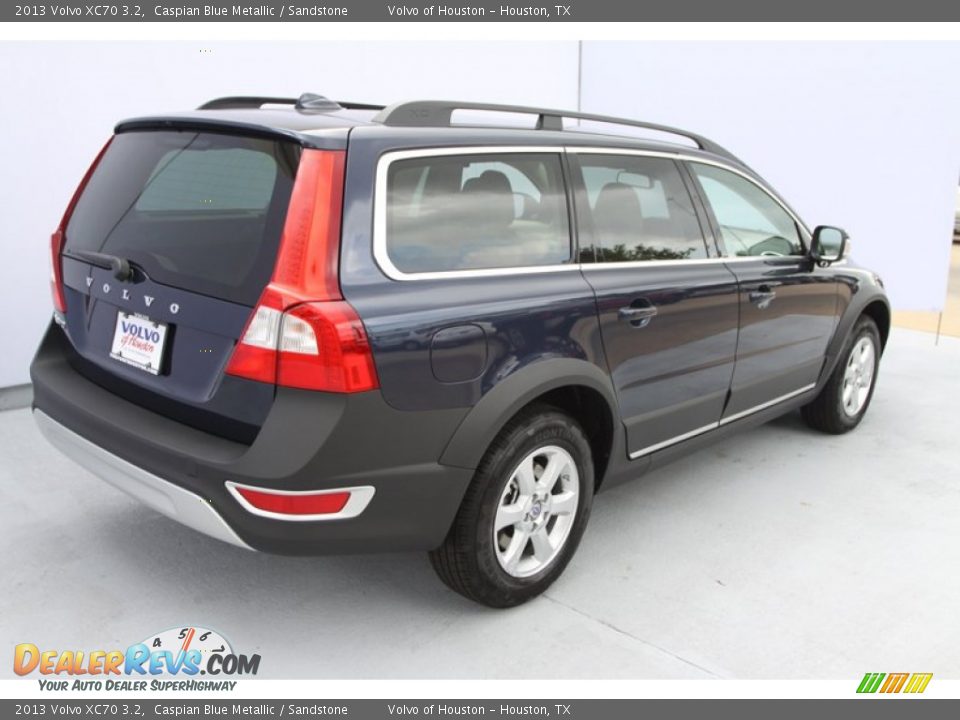 2013 Volvo XC70 3.2 Caspian Blue Metallic / Sandstone Photo #5