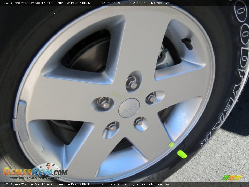 2013 Jeep Wrangler Sport S 4x4 True Blue Pearl / Black Photo #5