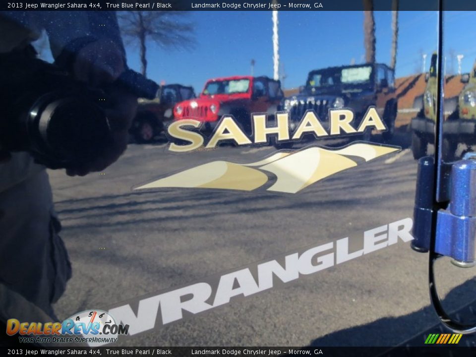 2013 Jeep Wrangler Sahara 4x4 True Blue Pearl / Black Photo #6