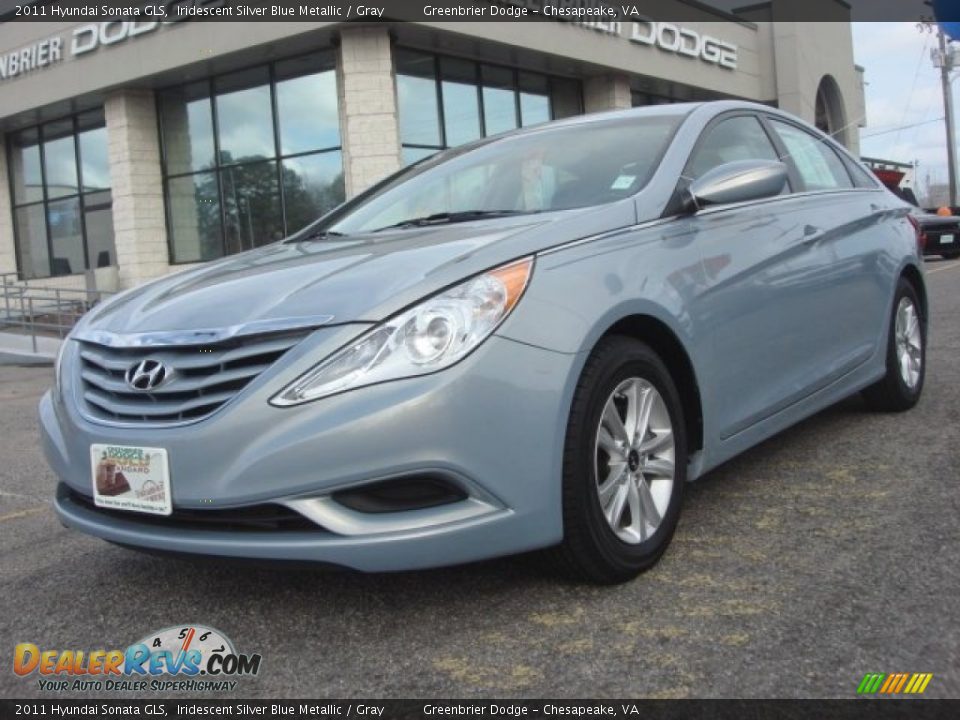 2011 Hyundai Sonata GLS Iridescent Silver Blue Metallic / Gray Photo #1