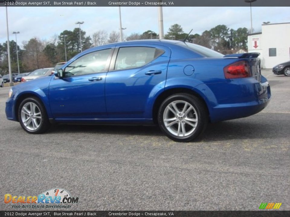 Blue Streak Pearl 2012 Dodge Avenger SXT Photo #3