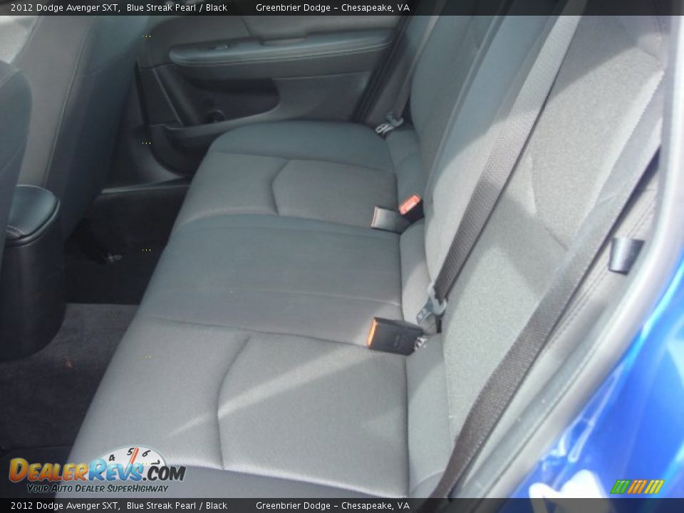 2012 Dodge Avenger SXT Blue Streak Pearl / Black Photo #10