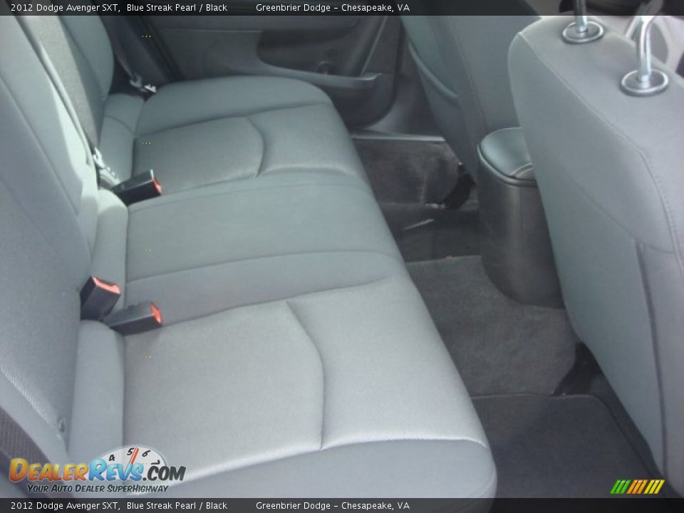 2012 Dodge Avenger SXT Blue Streak Pearl / Black Photo #12