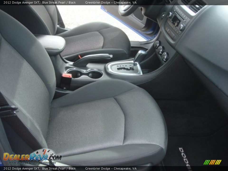 2012 Dodge Avenger SXT Blue Streak Pearl / Black Photo #13