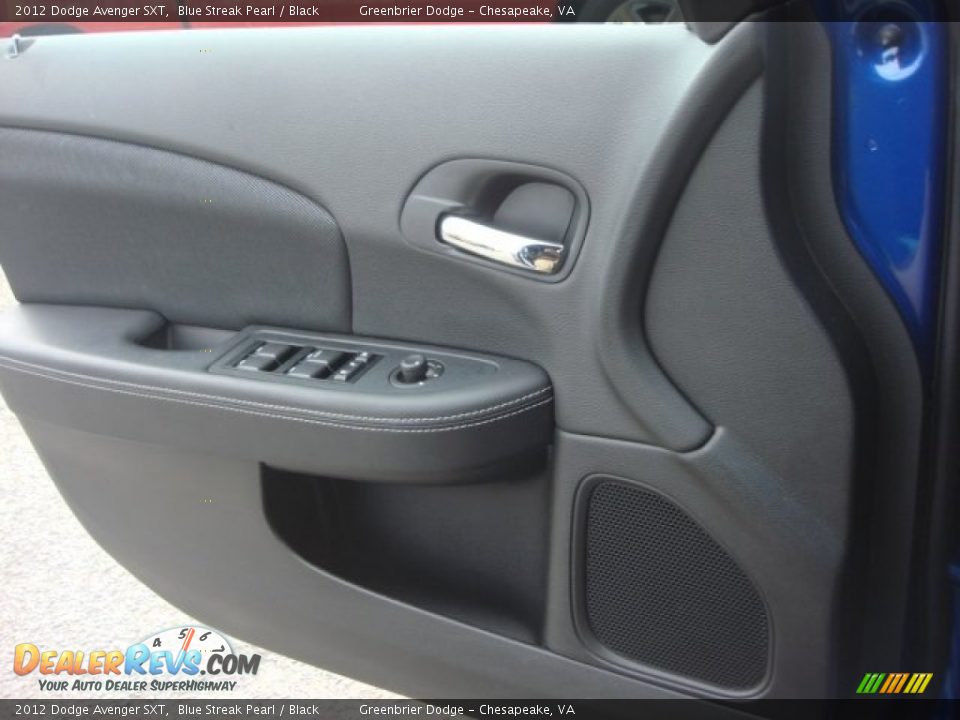 2012 Dodge Avenger SXT Blue Streak Pearl / Black Photo #15