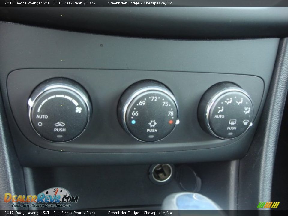 2012 Dodge Avenger SXT Blue Streak Pearl / Black Photo #19