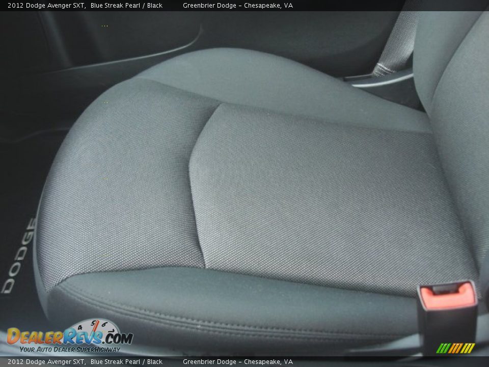 2012 Dodge Avenger SXT Blue Streak Pearl / Black Photo #20