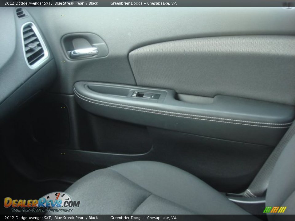 2012 Dodge Avenger SXT Blue Streak Pearl / Black Photo #21