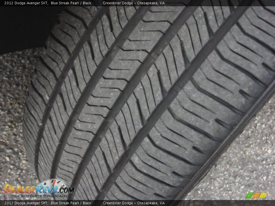 2012 Dodge Avenger SXT Blue Streak Pearl / Black Photo #25