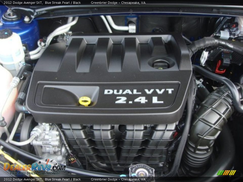 2012 Dodge Avenger SXT 2.4 Liter DOHC 16-Valve Dual VVT 4 Cylinder Engine Photo #26