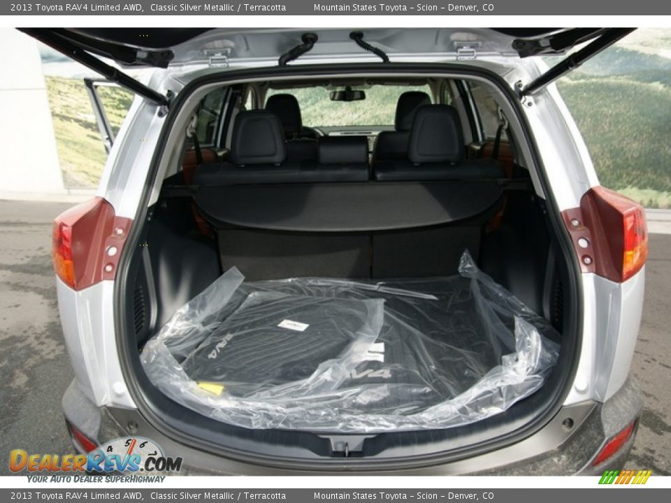 2013 Toyota RAV4 Limited AWD Classic Silver Metallic / Terracotta Photo #8