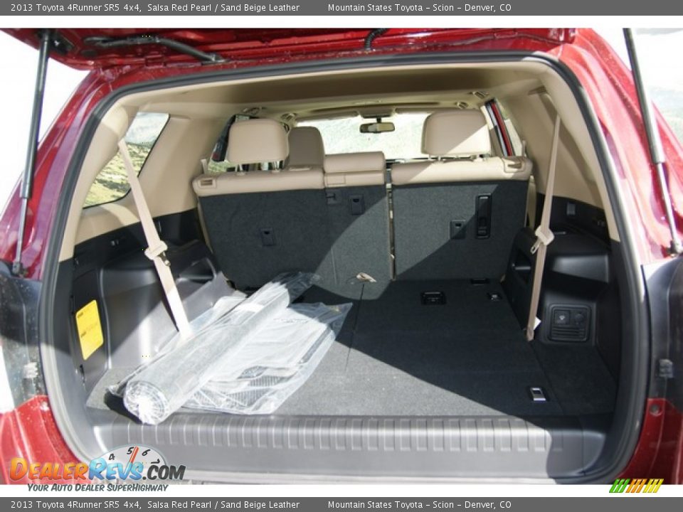 2013 Toyota 4Runner SR5 4x4 Salsa Red Pearl / Sand Beige Leather Photo #8