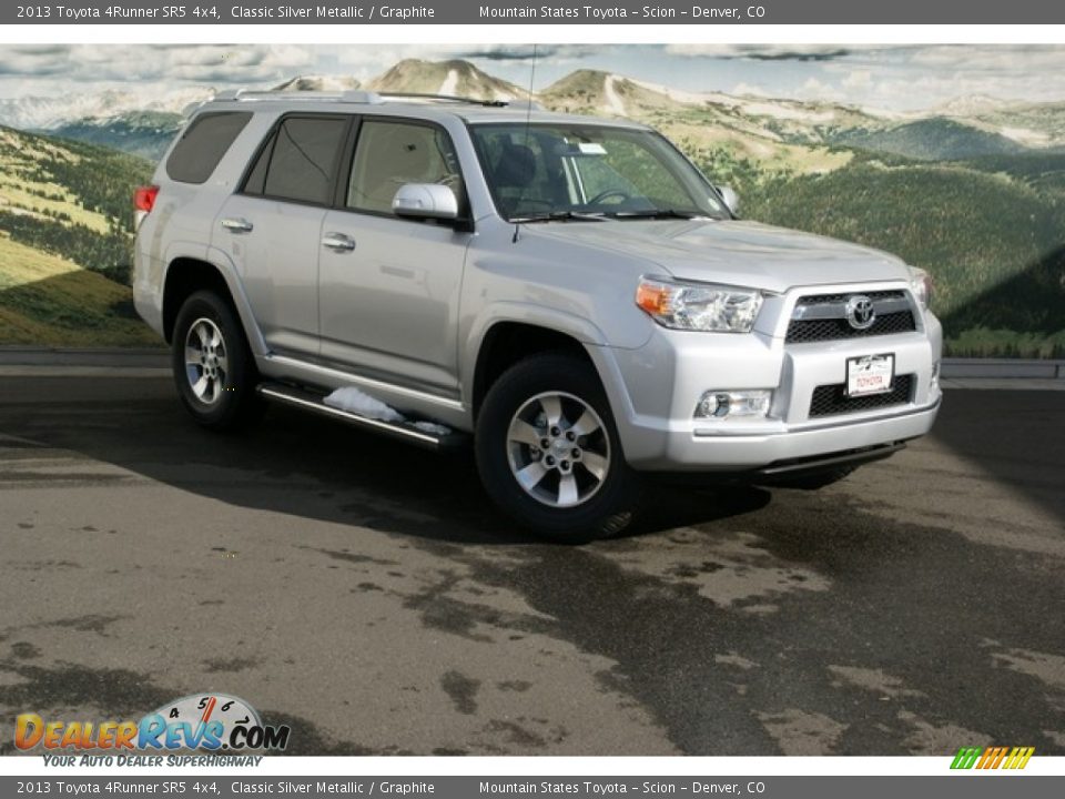 2013 Toyota 4Runner SR5 4x4 Classic Silver Metallic / Graphite Photo #1