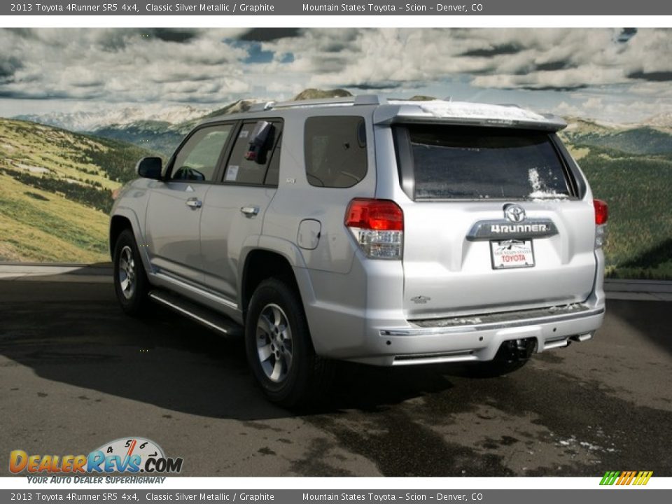 2013 Toyota 4Runner SR5 4x4 Classic Silver Metallic / Graphite Photo #2