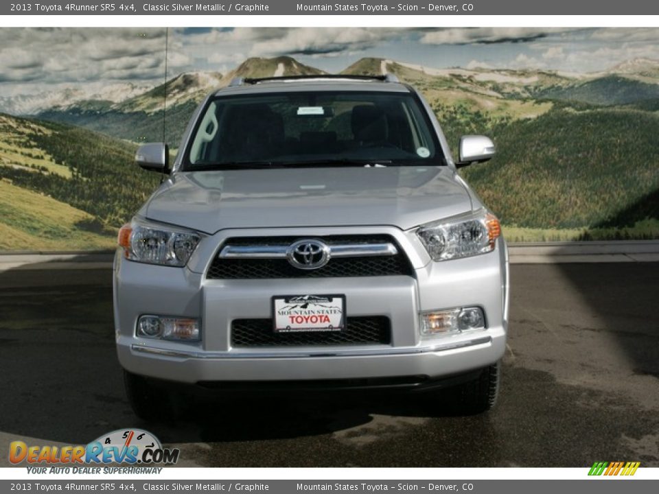 2013 Toyota 4Runner SR5 4x4 Classic Silver Metallic / Graphite Photo #3