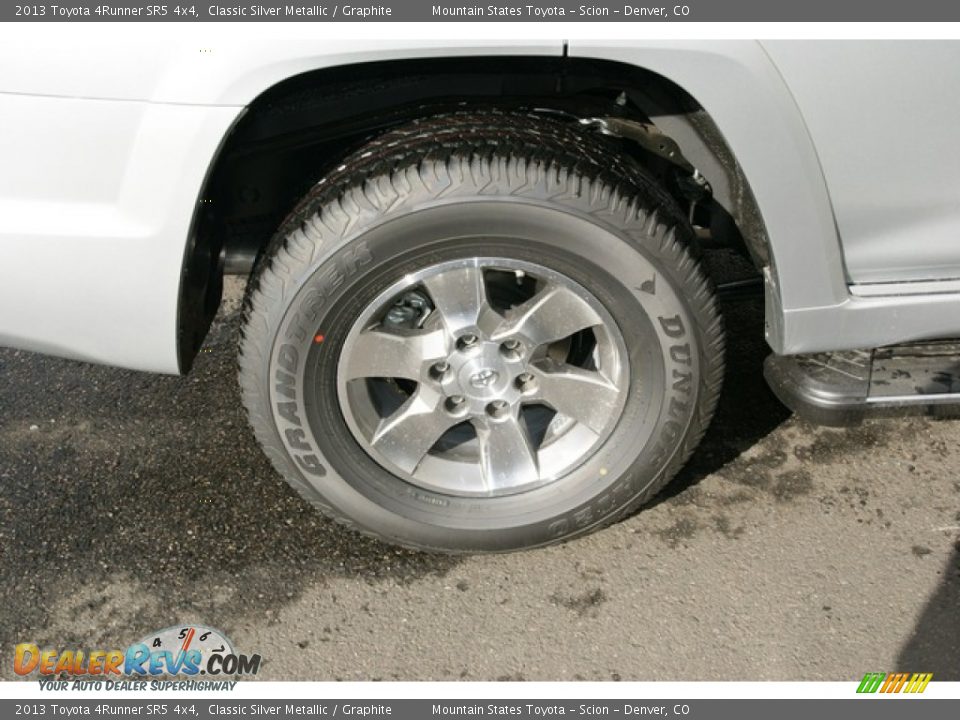 2013 Toyota 4Runner SR5 4x4 Classic Silver Metallic / Graphite Photo #9