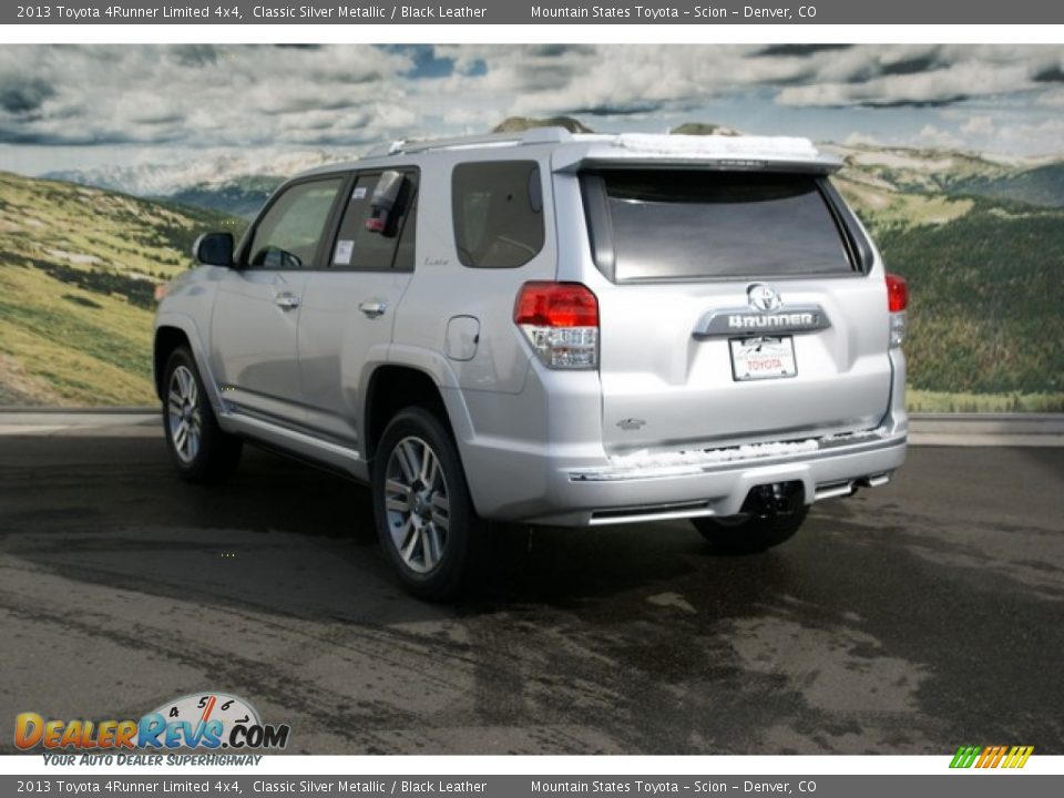2013 Toyota 4Runner Limited 4x4 Classic Silver Metallic / Black Leather Photo #2