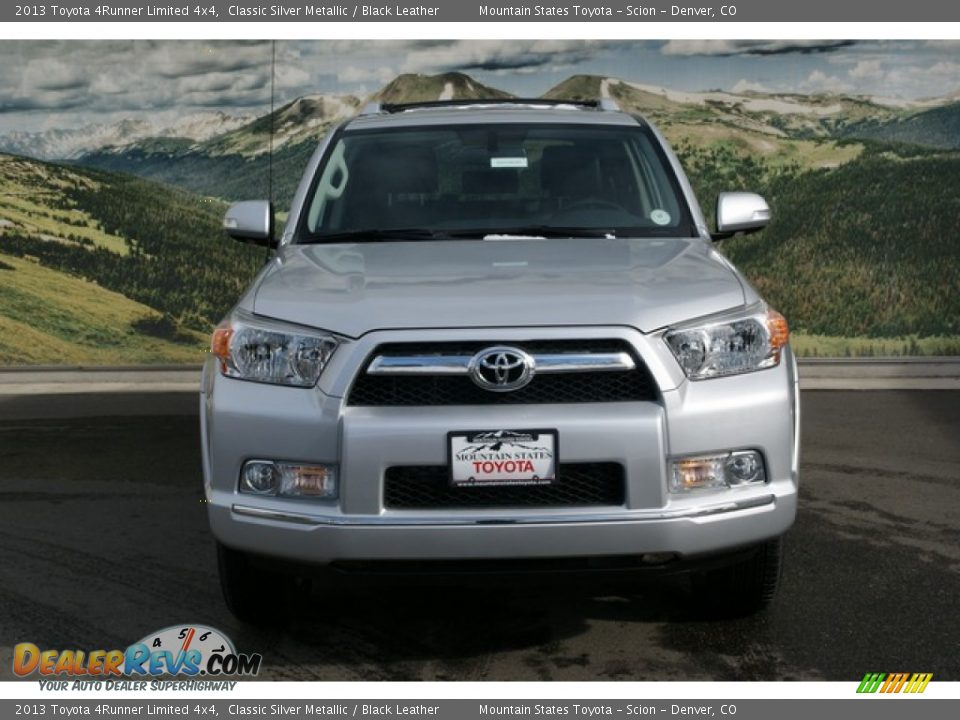 2013 Toyota 4Runner Limited 4x4 Classic Silver Metallic / Black Leather Photo #3