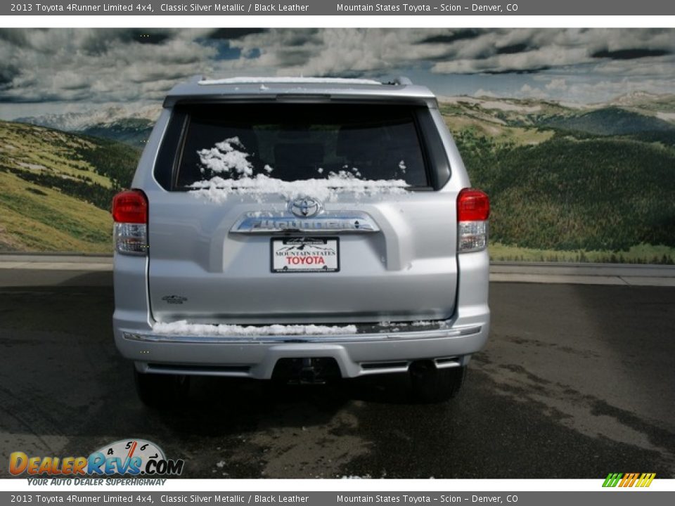 2013 Toyota 4Runner Limited 4x4 Classic Silver Metallic / Black Leather Photo #4