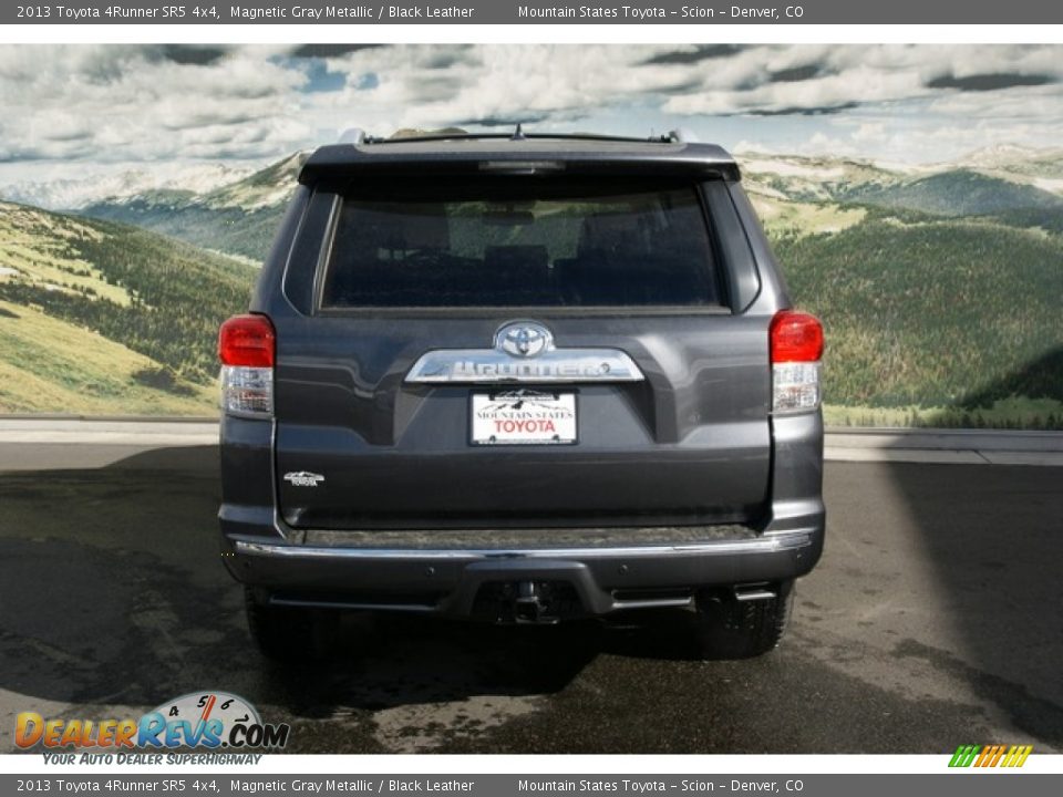 2013 Toyota 4Runner SR5 4x4 Magnetic Gray Metallic / Black Leather Photo #4