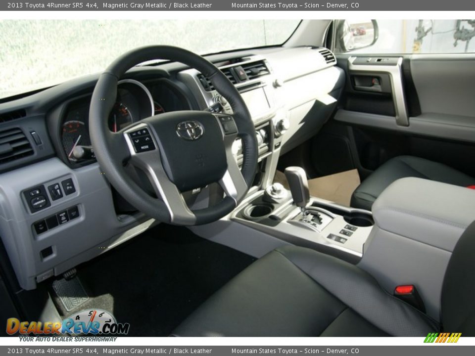 2013 Toyota 4Runner SR5 4x4 Magnetic Gray Metallic / Black Leather Photo #5