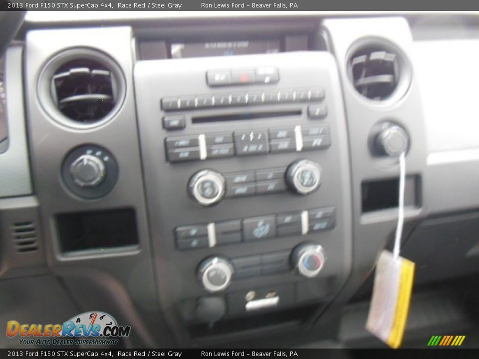 2013 Ford F150 STX SuperCab 4x4 Race Red / Steel Gray Photo #16