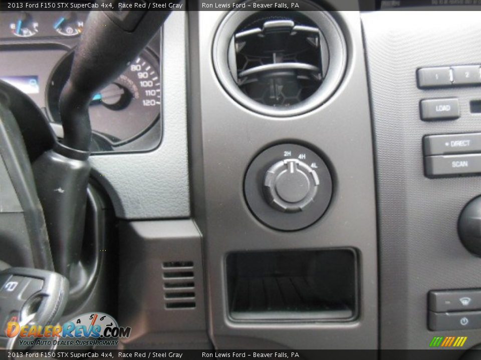 2013 Ford F150 STX SuperCab 4x4 Race Red / Steel Gray Photo #17