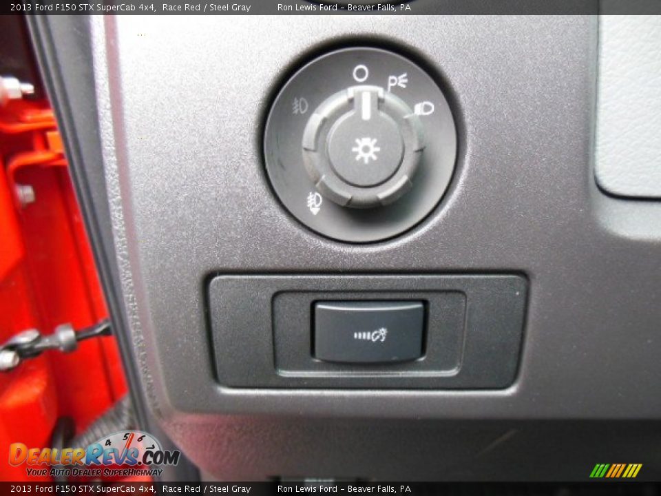 2013 Ford F150 STX SuperCab 4x4 Race Red / Steel Gray Photo #19