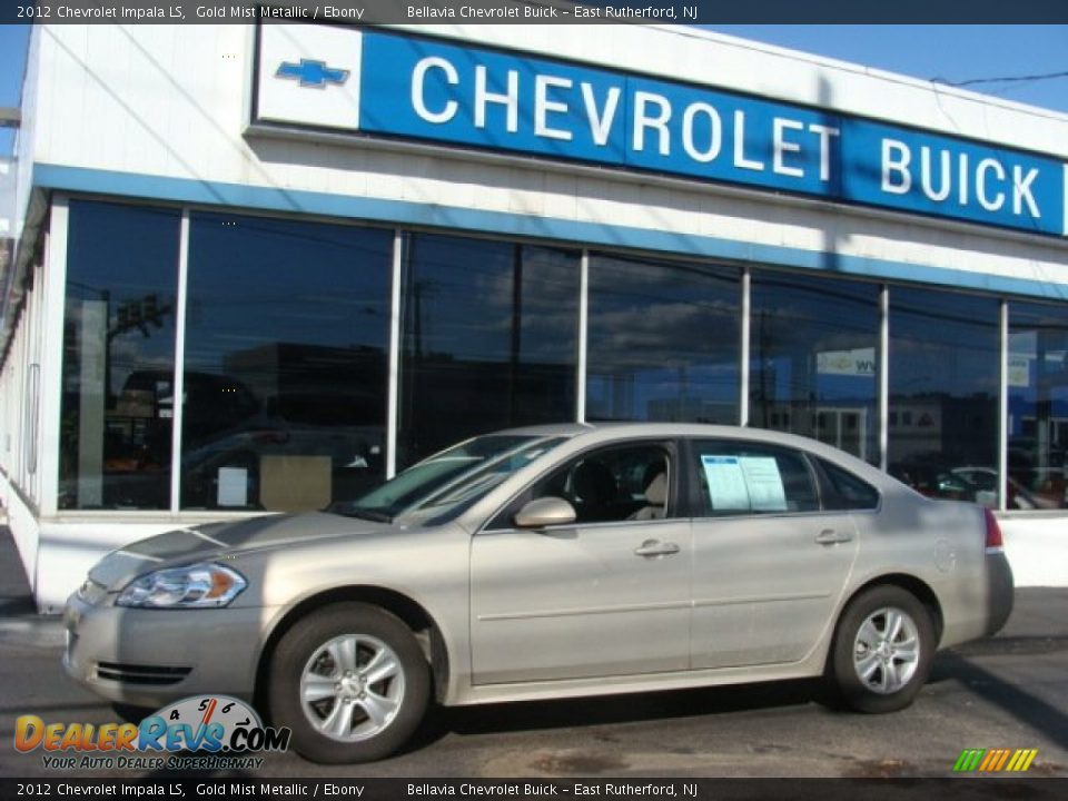 2012 Chevrolet Impala LS Gold Mist Metallic / Ebony Photo #1