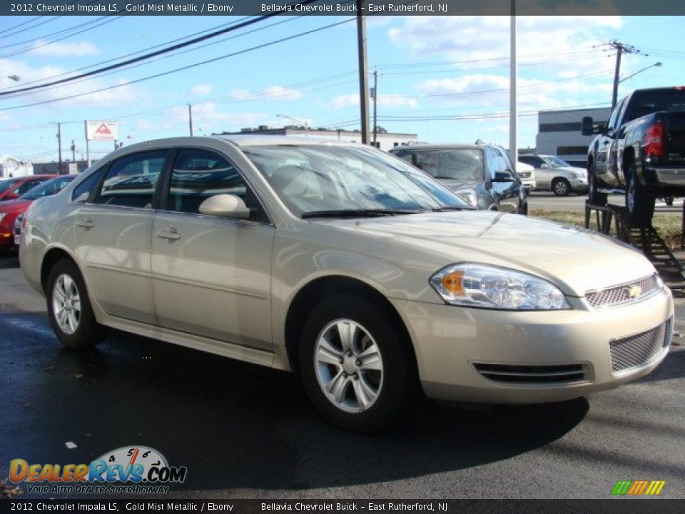 2012 Chevrolet Impala LS Gold Mist Metallic / Ebony Photo #3