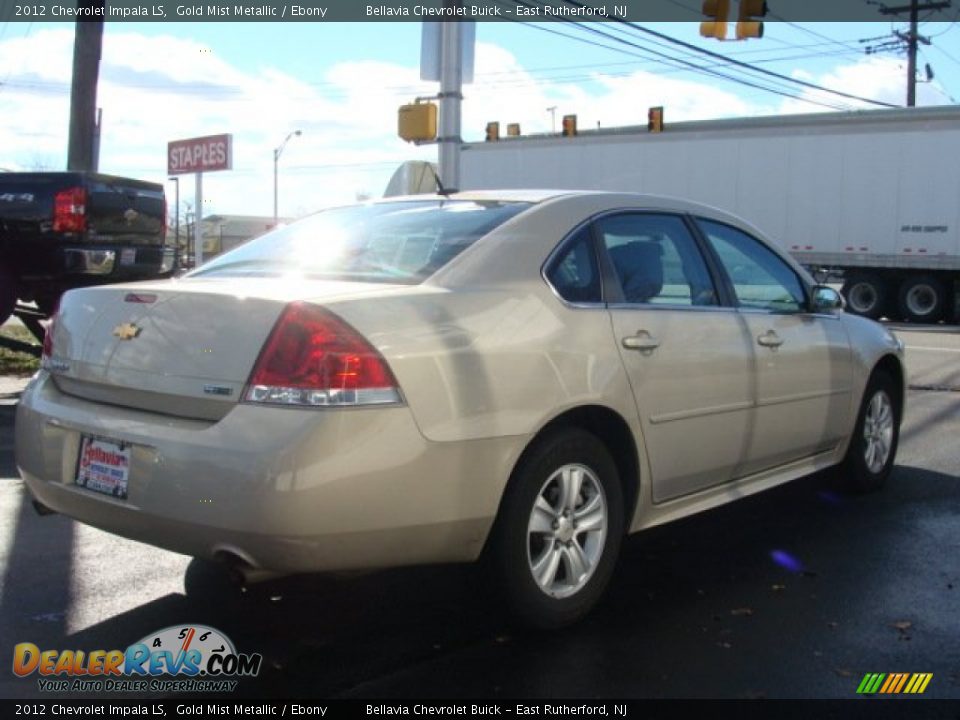 2012 Chevrolet Impala LS Gold Mist Metallic / Ebony Photo #4