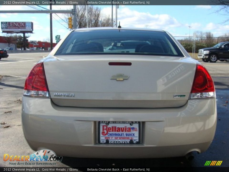 2012 Chevrolet Impala LS Gold Mist Metallic / Ebony Photo #5