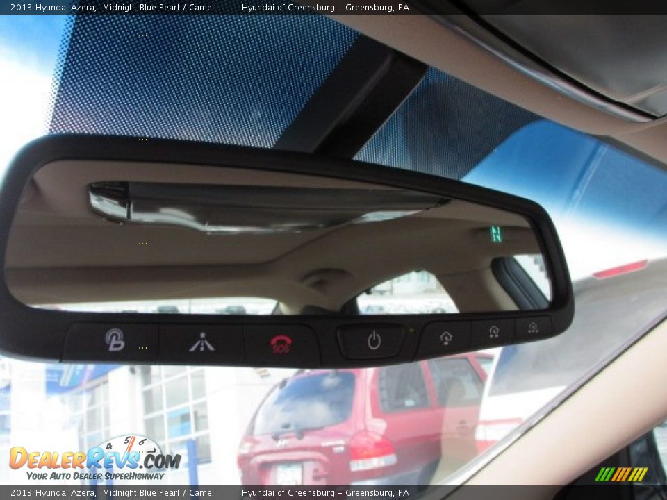 2013 Hyundai Azera Midnight Blue Pearl / Camel Photo #17