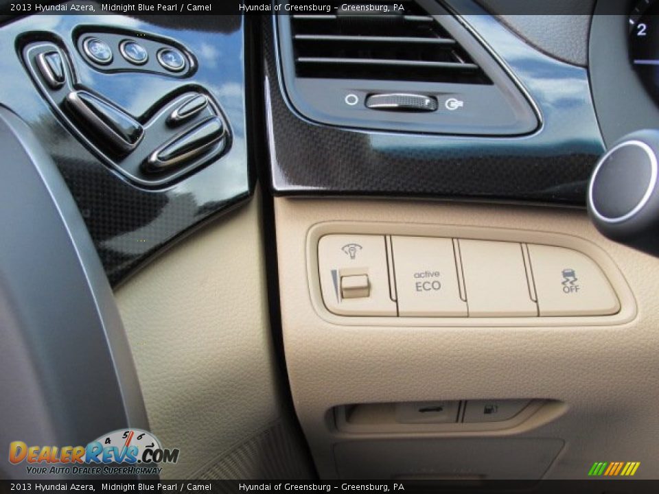 2013 Hyundai Azera Midnight Blue Pearl / Camel Photo #19