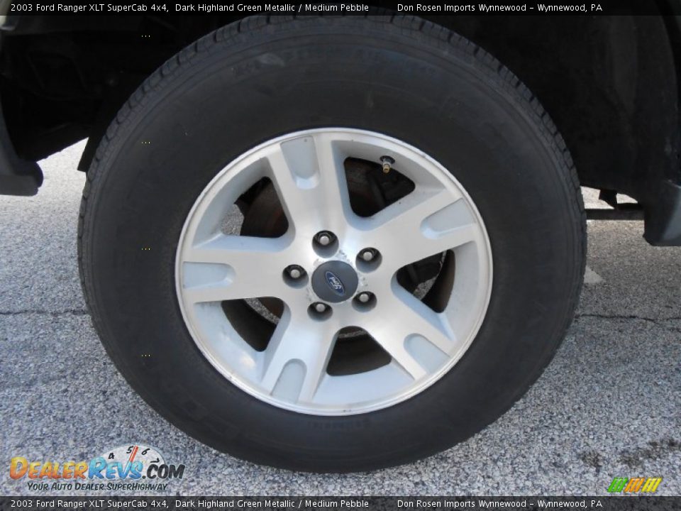 2003 Ford Ranger XLT SuperCab 4x4 Wheel Photo #17