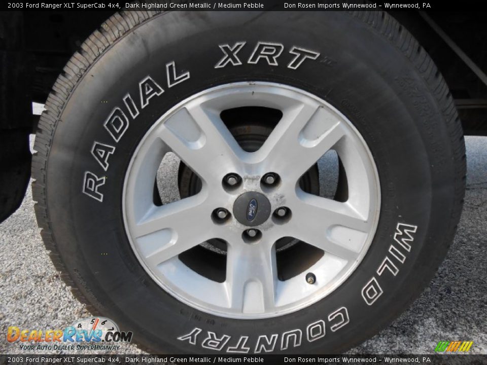 2003 Ford Ranger XLT SuperCab 4x4 Wheel Photo #19