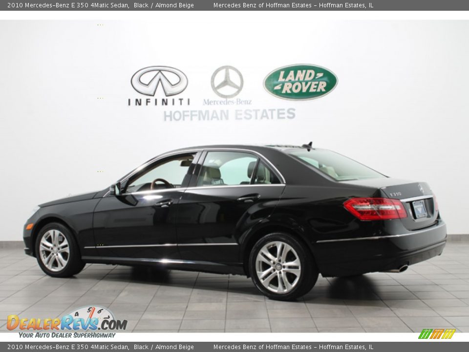 2010 Mercedes-Benz E 350 4Matic Sedan Black / Almond Beige Photo #5