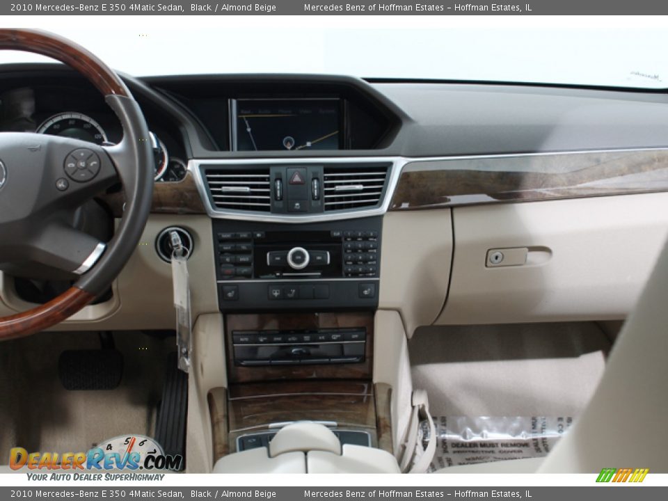 2010 Mercedes-Benz E 350 4Matic Sedan Black / Almond Beige Photo #9
